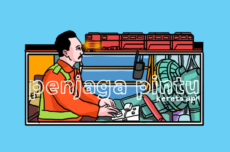 Penjaga perlintasan kereta api