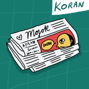 Ada Koran di Jepang yang Bisa Dimakan, Bagaimana Bisa?