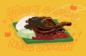 Dosa Besar yang Terkandung dalam Sepiring Bebek Goreng Nasi Lemak