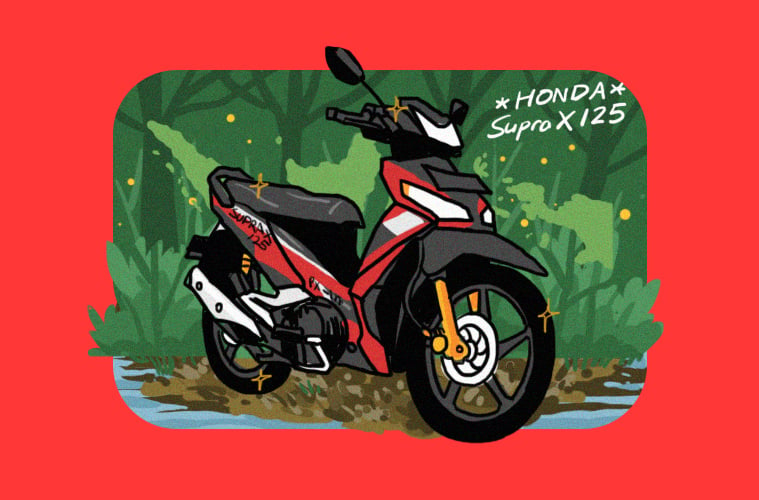 Honda Supra X 125 Tetap Juara di Pelosok Indonesia MOJOK.CO