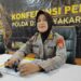 Kasubbid Penmas Polda DIY, AKBP Verena SW dalam keterangannya di Mapolda DIY, Rabu (29/03/2023). MOJOK.CO