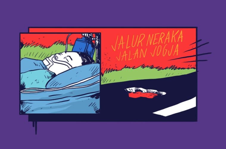 Keluh Korban Jalan Rusak di Jalur Neraka Yogyakarta: Ibu Saya Harus Opname 3 Hari. MOJOK.CO