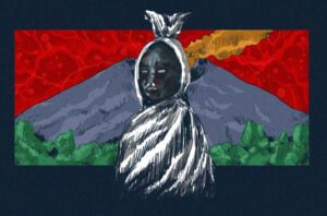 Pocong Kepala Terpuntir di Pos Bayangan Gunung Merapi