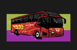 Dali Mas: Bus Pelari Surabaya Bojonegoro yang Nggak Kalah Gesit dari Sumber Kencono