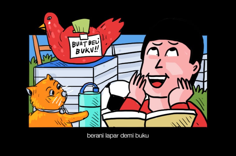 Cerita Mahasiswa Surabaya yang Rela Lapar Demi Beli Buku. MOJOK.CO