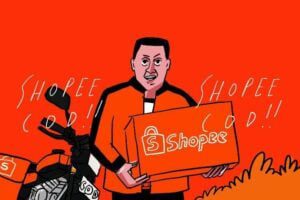 David memilih jadi driver Shopee Food karena lebih bisa mengatur waktu. MOJOK.CO