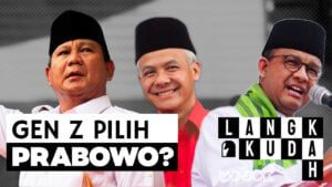 Menelisik Alasan Gen Z Pilih Prabowo daripada Ganjar atau Anies