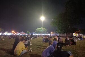 Suasana malam di Alun-alun Kidul. MOJOK.CO