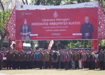 Nuansa Budaya Jawa Warnai Upacara Hari Jadi ke-219 Kabupaten Klaten. MOJOK.CO