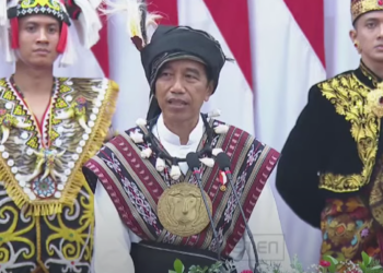Jokowi menyinggung istilah "Pak Lurah" dalam pidato