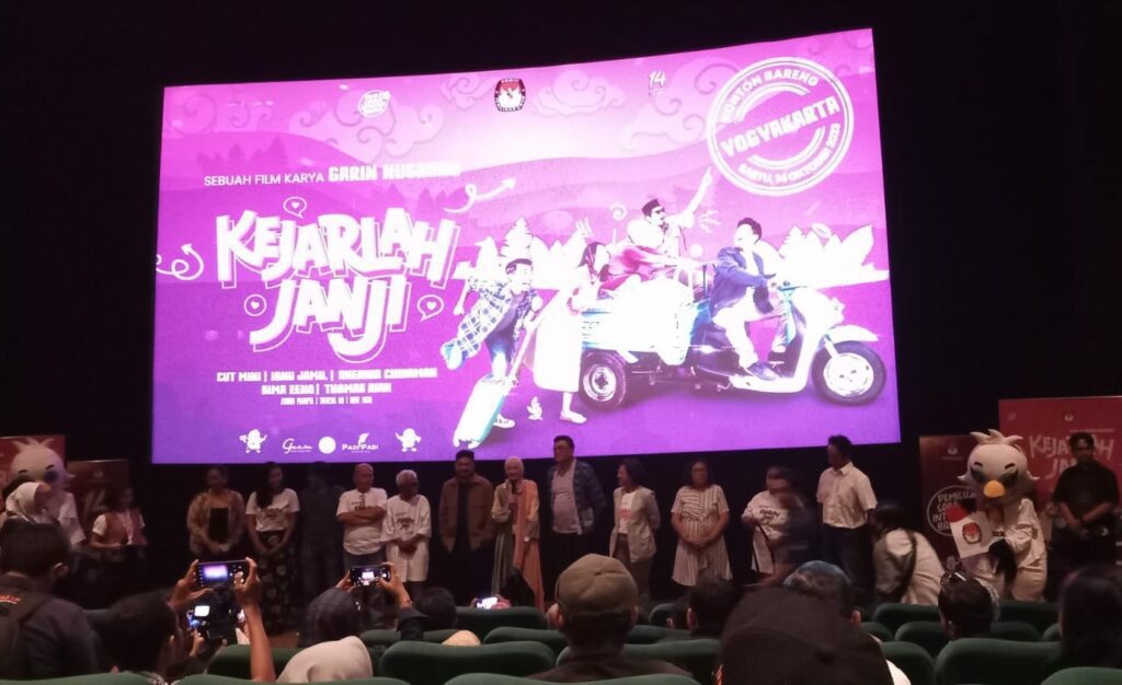 Suarakan Pemilu Damai, KPU Rilis Film 'Kejarlah Janji', Bakal Diputar di Pesantren Seluruh Indonesia MOJOK.CO