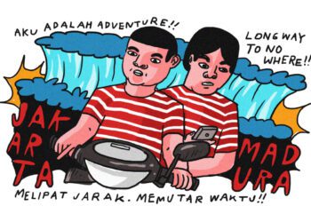 2 Bocah SD Nekat Naik Motor Bebek dari Madura Menuju Jakarta MOJOK.CO