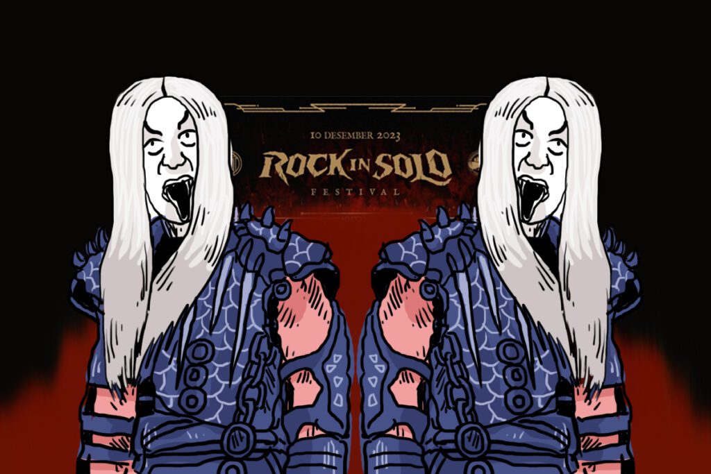 Pengalamanku Bertemu Jemaah Blekmetaliyah di Rock In Solo 2023 MOJOK.CO