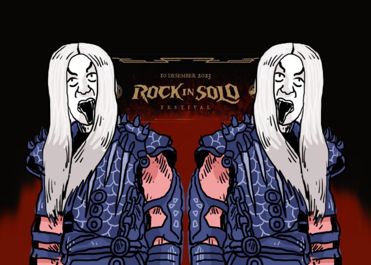 Pengalamanku Bertemu Jemaah Blekmetaliyah di Rock In Solo 2023 MOJOK.CO