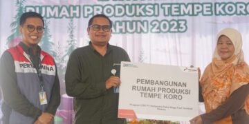 Pertamina Resmikan Rumah Produksi Tempe Koro di Bantul MOJOK.CO
