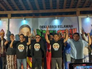 Relawan Bocahe Gibran Nusantara Milenial Deklarasi di Jogja, Siap Stop Pasukan Gorong-gorong dengan Narasi Positif