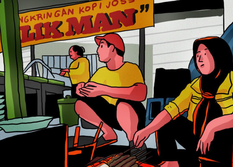 Angkringan Lik Man Jogja, Pelopor Kopi Joss yang Jadi Minuman Terlarang di Malaysia MOJOK.CO