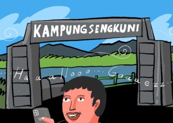 Warga Kampung Sengkuni Nganjuk Tukang Prank MOJOK.CO