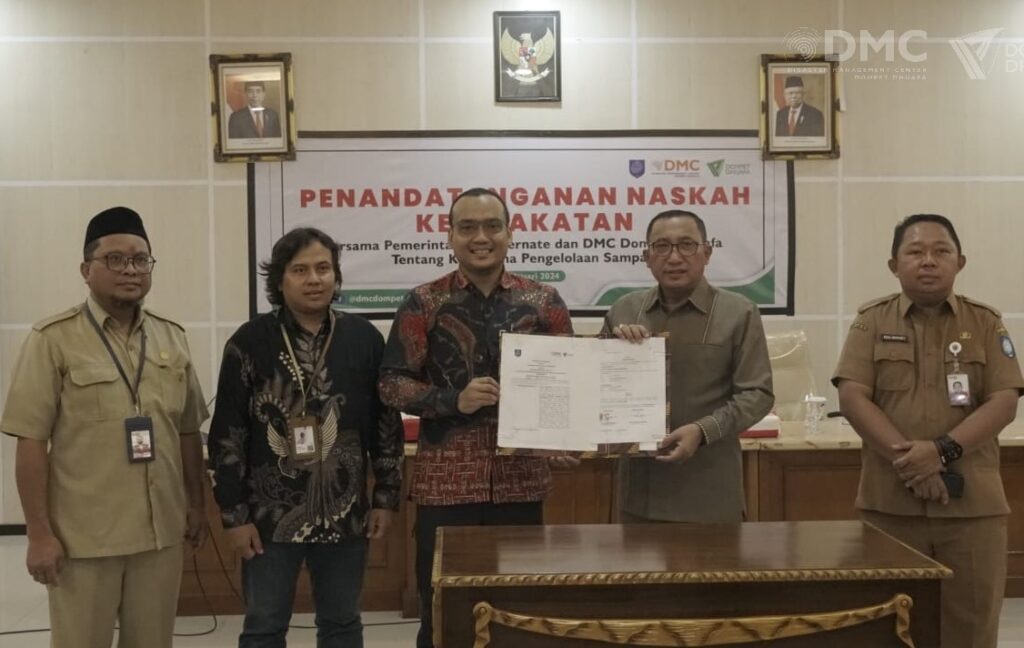 Pemerintah Kota Ternate dan DMC Dompet Dhuafa Jalin Kerja Sama Pengelolaan Sampah di Kota Ternate MOJOK.CO
