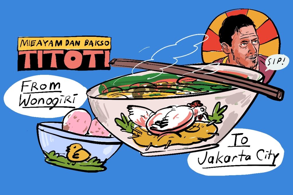 Mie Ayam dan Bakso Titoti Asli Wonogiri Diburu Pelanggan di Jogja setelah Menaklukkan Jakarta.MOJOK.CO