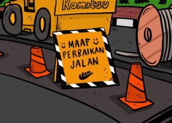 Jalan Rusak di Sleman Lama Diabaikan: Jadi Wahana 1001 Lubang, Bupati Cuma Nambal, dan Rawan Kecelakaan.MOJOK.CO