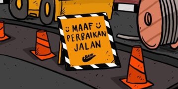 Jalan Rusak di Sleman Lama Diabaikan: Jadi Wahana 1001 Lubang, Bupati Cuma Nambal, dan Rawan Kecelakaan.MOJOK.CO