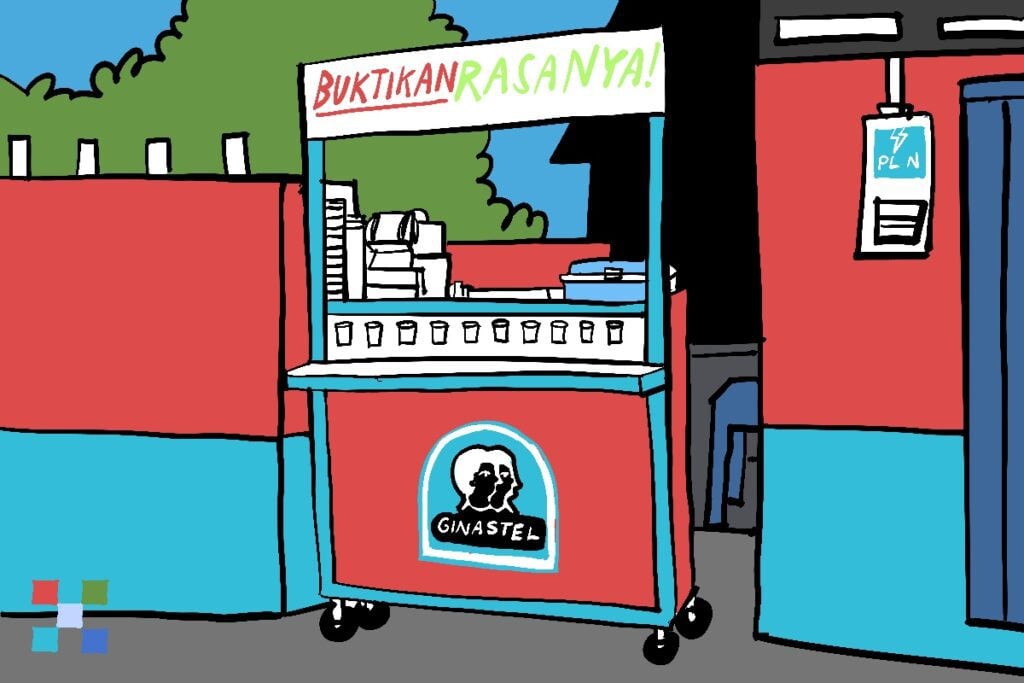Es Teh Ginastel, Bisnis Minuman yang Cuannya Nggak Sesederhana Booth-nya, 300 Ribu Sehari Itu Enteng!