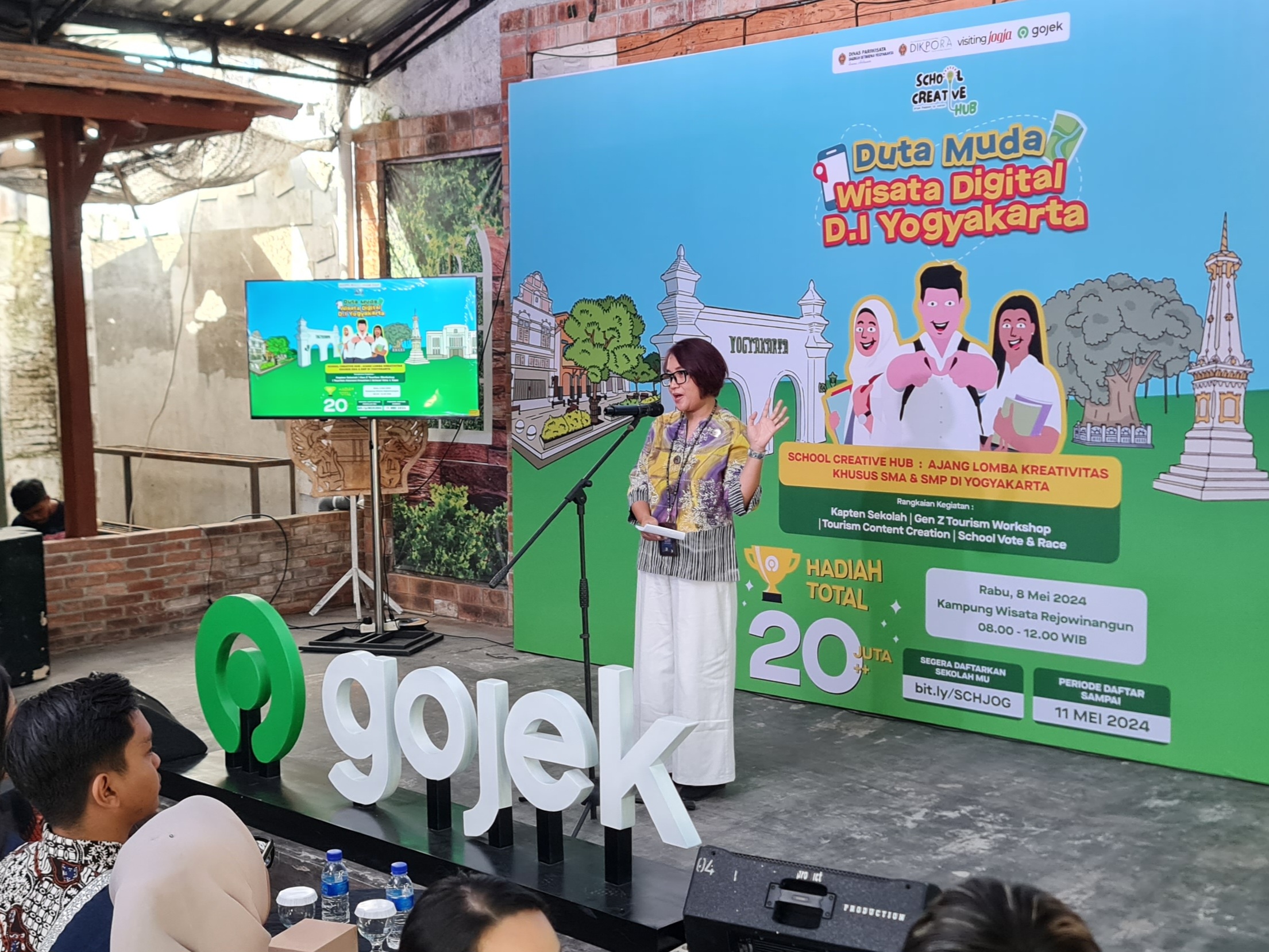 Selenggarakan School Creative Hub 2024, Gojek Tegaskan Komitmen Untuk Memperkuat Promosi Pariwisata di Jogja.MOJOK.CO