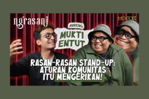Ngrasani Profesi Komika dan Stand Up Comedy Indonesia Bareng Mukti Entut