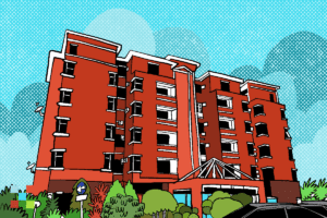 Apartemen Merah, Apartemen Tertua di Jogja yang 30 Tahun Terkenal Horor tapi Ternyata Bagian Dalamnya Mengejutkan