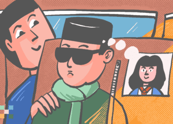 Bus Haryanto dan Cerita Kakek Tunanetra Tartatih ingin Bertemu Anak dari Semarang ke Jogja MOJOK.CO
