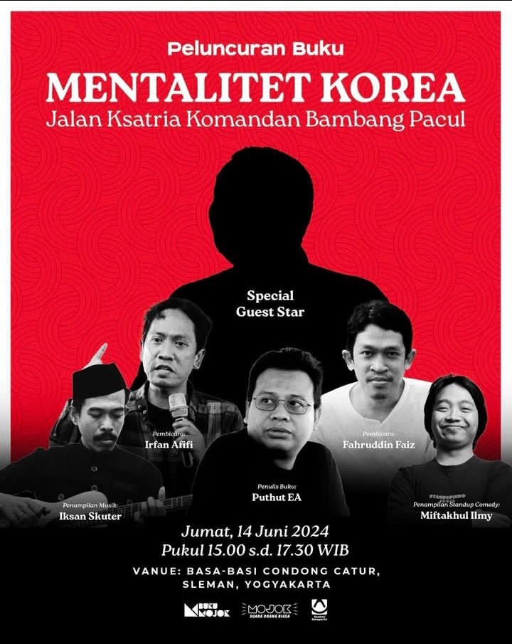 Peluncuran Buku Mentalitet Korea Bambang Pacul MOJOK.CO