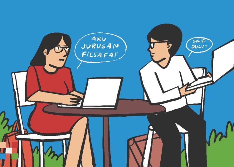 Alasan Joki Skripsi UGM Ogah Dapat Klien Jurusan Filsafat.MOJOK.CO