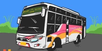 Bus Kawan Kita Nganjuk Kediri Selau Sila tapi Menolak Punah MOJOK.CO