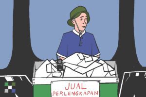 Cerita Kakek Tua Penjual Atribut Ospek Pinggir Jalan Sejak 1984, Bantu Banyak Mahasiswa UGM-UNY Tak Berduit yang Diplonco Senior