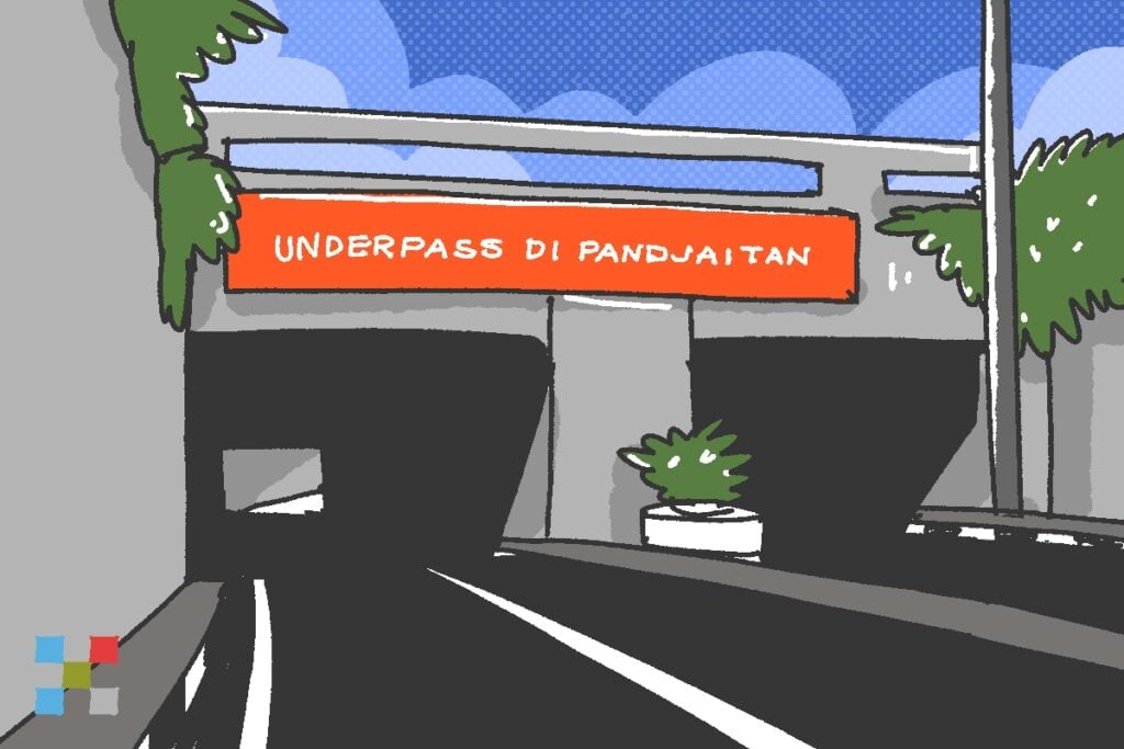 Underpass DI Panjaitan, Jalan Terburuk di Jakarta Timur yang Jadi Neraka Para Pengendara.MOJOK.CO