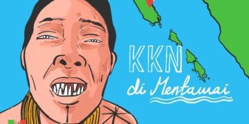 KKN UGM di Suku Mentawai.MOJOK.CO