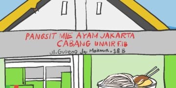 Mie Yamin FIB UNAIR Jadi Andalam Mahasiswa Surabaya Berkantong Pas-pasan MOJOK.CO