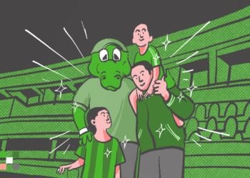 Cerita Bonek Sidoarjo Memberi Nama Green Force untuk 4 Anaknya karena Kegilaan Cinta pada Persebaya Surabaya MOJOK.CO