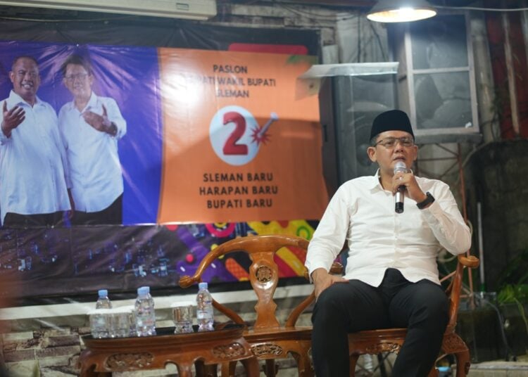 Calon Bupati Sleman, Harda Kiswaya Tegaskan Akan Atasi Masalah-masalah Sleman MOJOK.CO