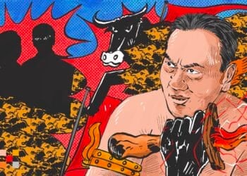 Solo Fighter PDIP vs Keroyokan di Kandang Banteng, Pilkada 2024.MOJOK.CO