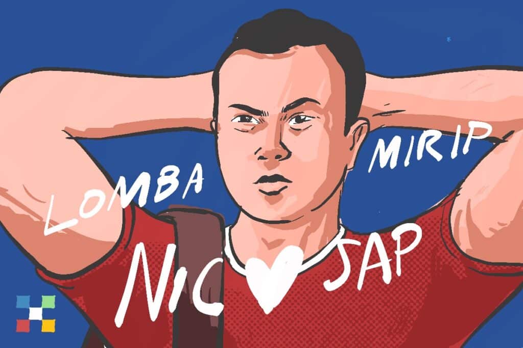 Nekat Ikut Lomba Mirip Nicholas Saputra meski Wajah Dibilang Mirip Fufufafa. MOJOK.CO