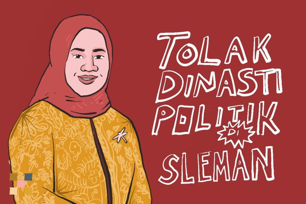 Warga Sleman Tolak Dinasti Politik Kustini MOJOK.CO