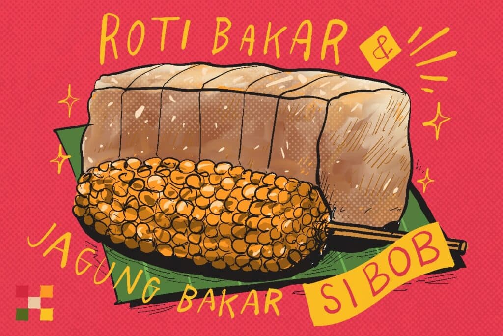 Roti Bakar & Jagung Bakar Si Bob di Jalan Kaliurang, Sleman, Selalu Ingat Pelanggan MOKOK.CO