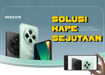 Poco C75: Hape Entry Level Terbaik, Harganya Sejutaan Saja MOJOK.CO