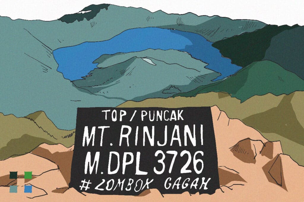 Menaklukkan Gunung Rinjani yang Punya Trek Maut hingga Bertemu Babi Ganas. MOJOK.CO