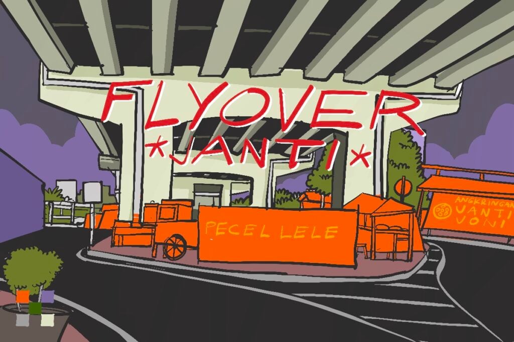 Kolong Flyover Janti adalah Tempat Terbaik untuk Menikmati “Kehidupan Malam” Jogja.MOJOK.CO