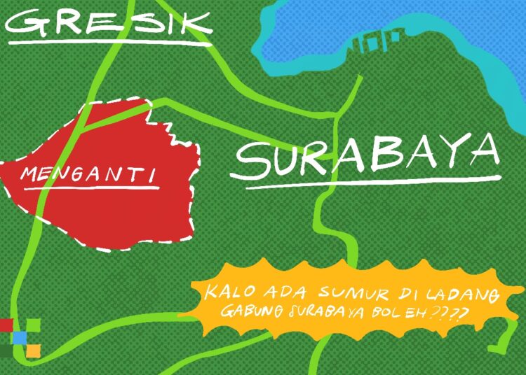 Menganti daerah yang membingungkan: Gresik bukan, Surabaya juga bukan? MOJOK.CO