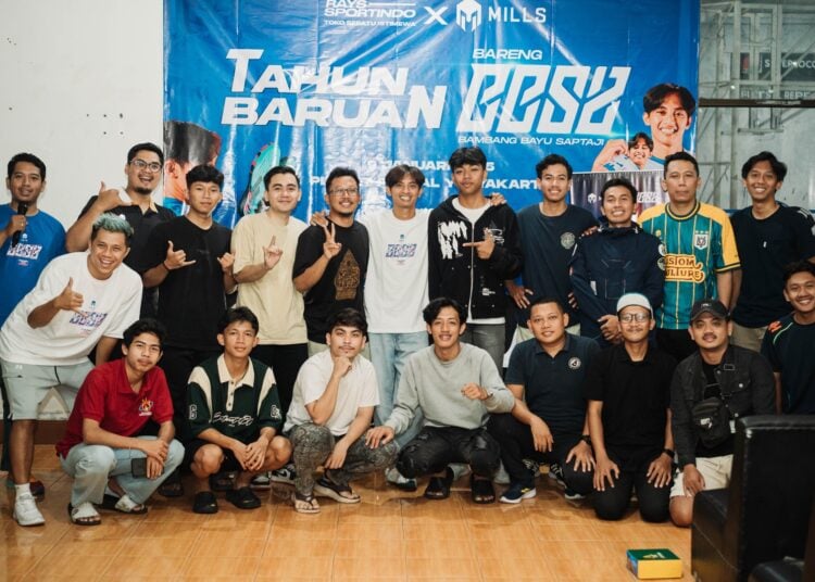 Kolaborasi fun futsal Raysportindo x Mills MOJOK.CO