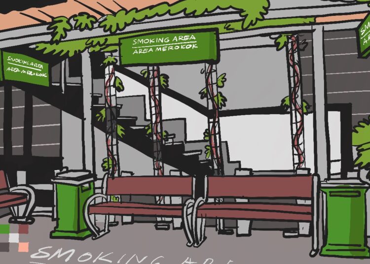 malioboro, smoking area.MOJOK.CO